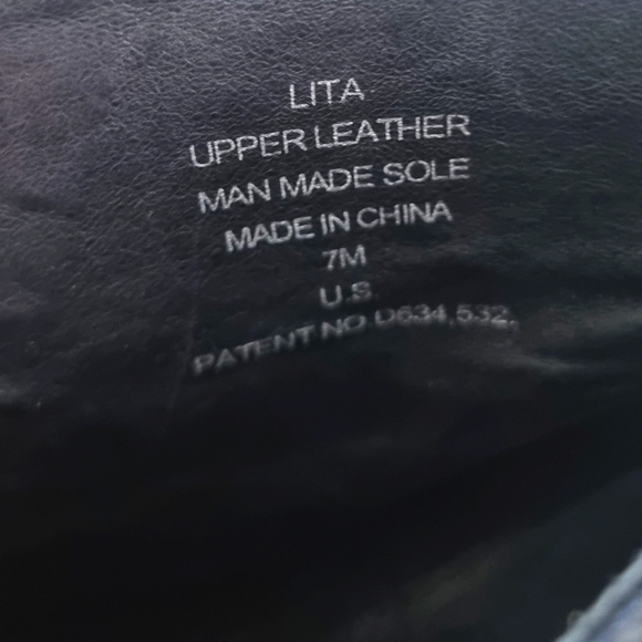 Jeffrey Campbell Lita boots, size 7m. - Picture 3 of 5